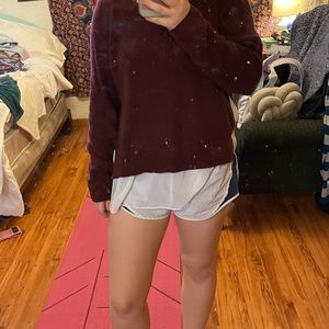 Maroon sweater